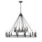Z-Lite Dennison 18 Light Chandelier, Matte Black 4005-18MB - alternate 5